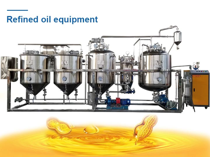 Refined oil equipment 1
