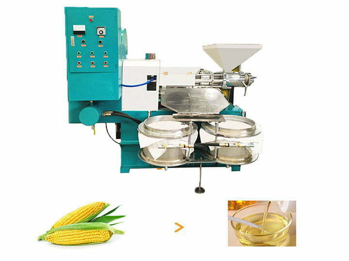 Corn oil extraction machine