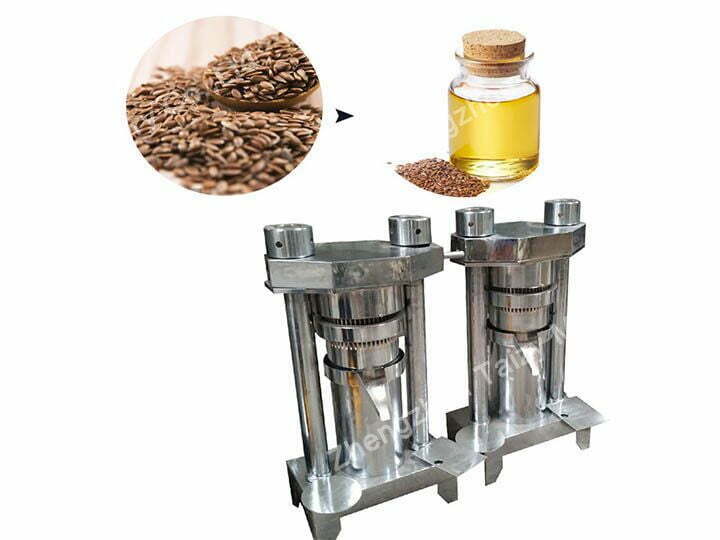 Flax seed oil extractor