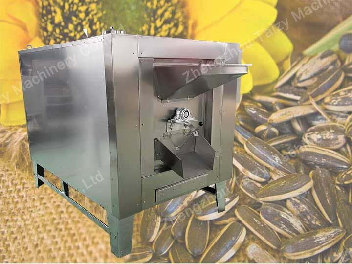 Sunflower seed roaster machine